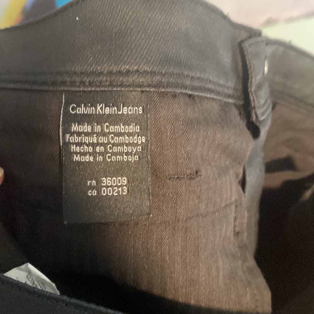 PRE-OWNED CALVIN KLEIN WOMEN’S LADIES LEGGING JEAN DEMIN - Picture 6 of 8